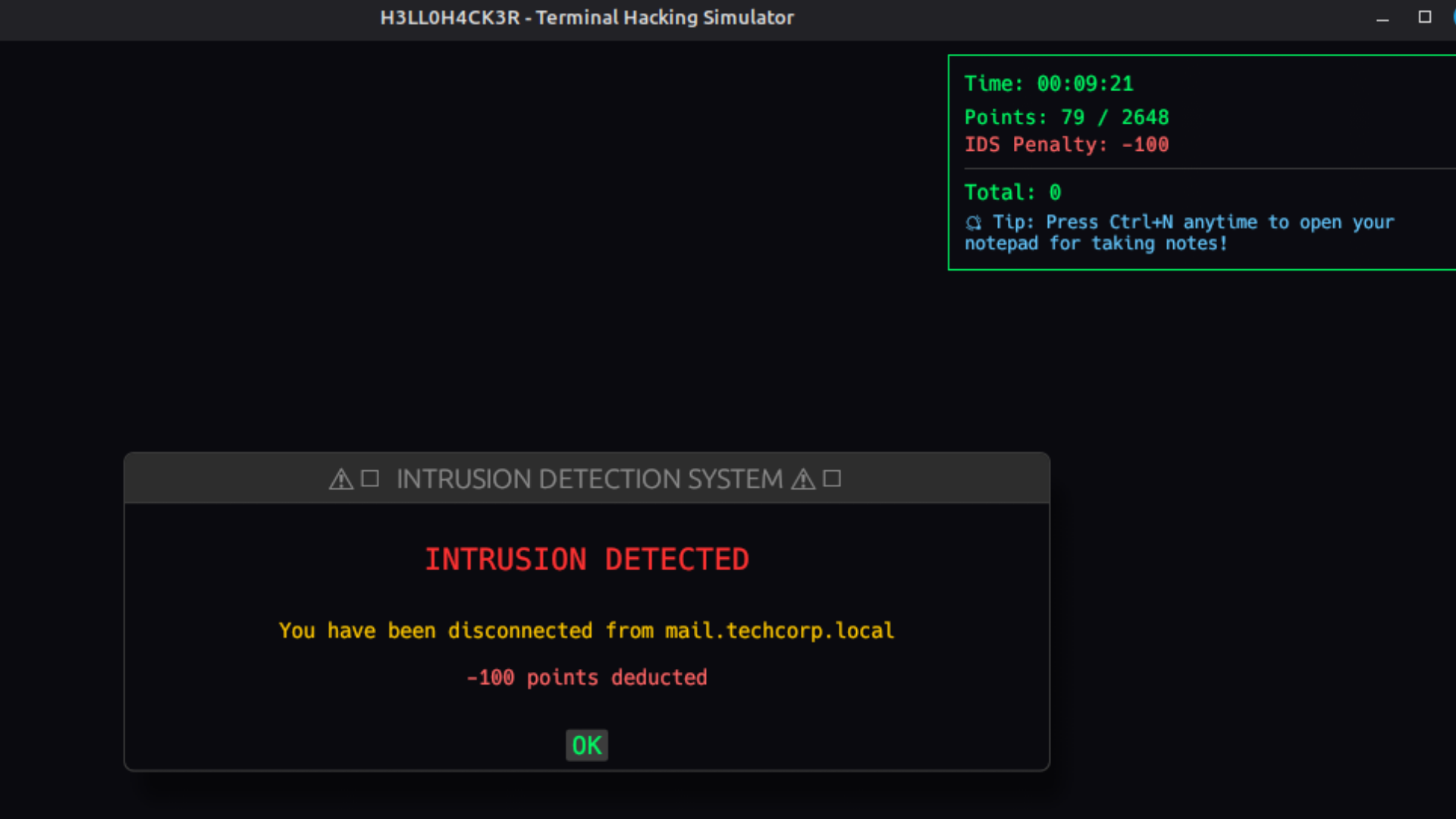 H3LL0H4CK3R - Intrusion Detection System